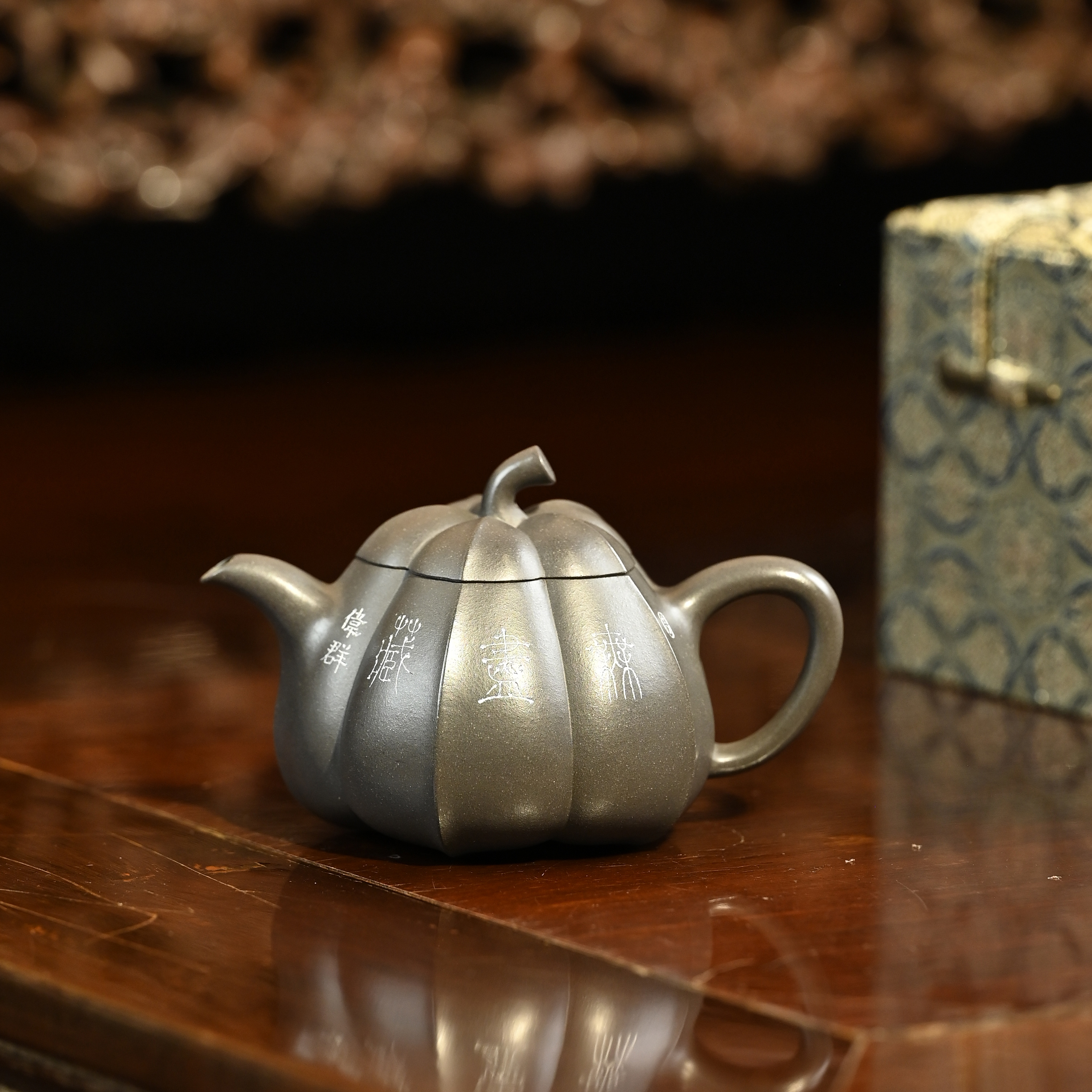 范家壶庄《五合》大生古天青200cc品牌系列手工紫砂壶