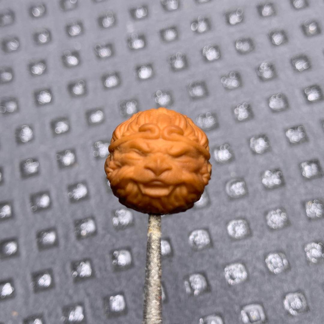 【核轩堂】聚宝盆精工雕刻大圣单颗尺寸16MM