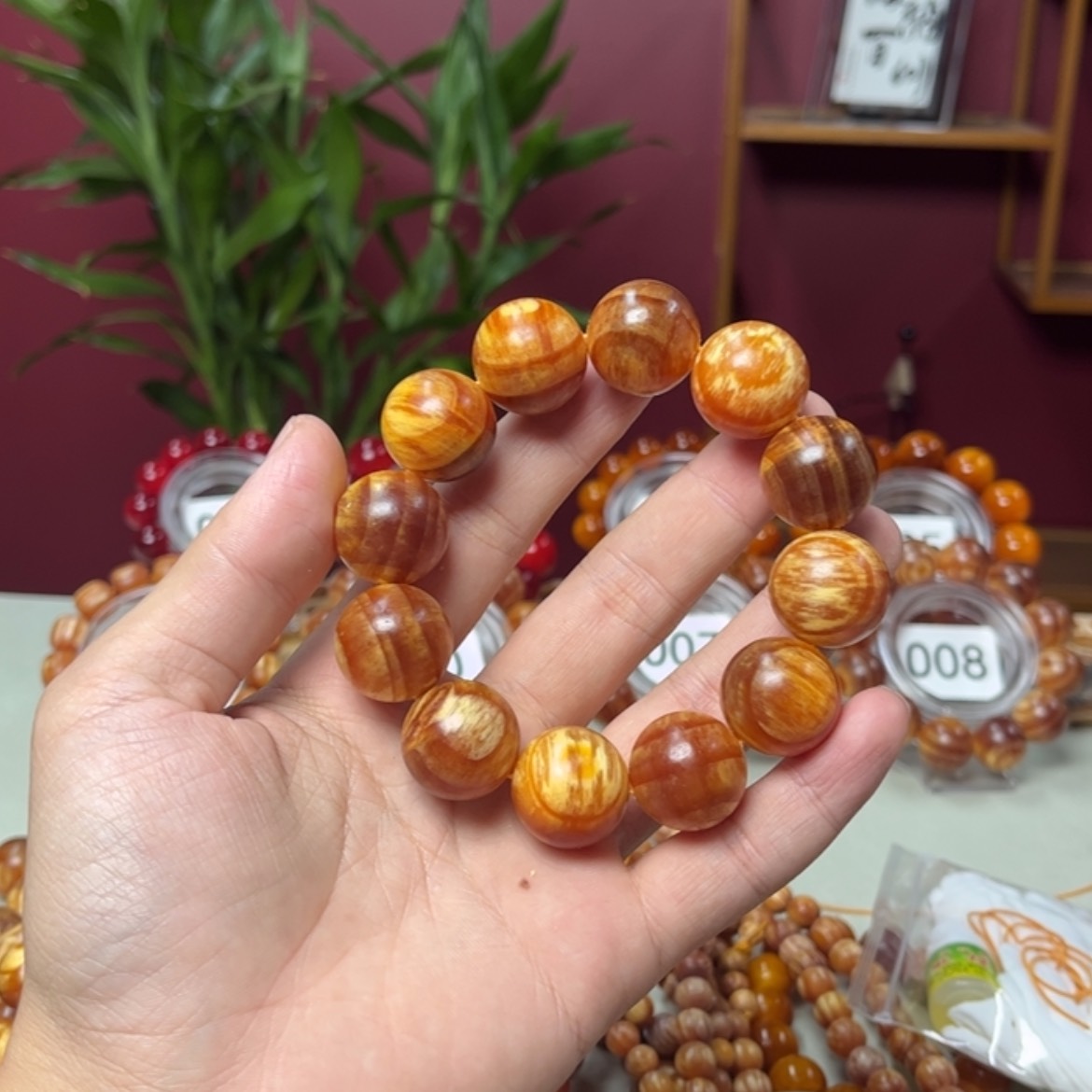 【闪购商品】琥珀木手串/手链20