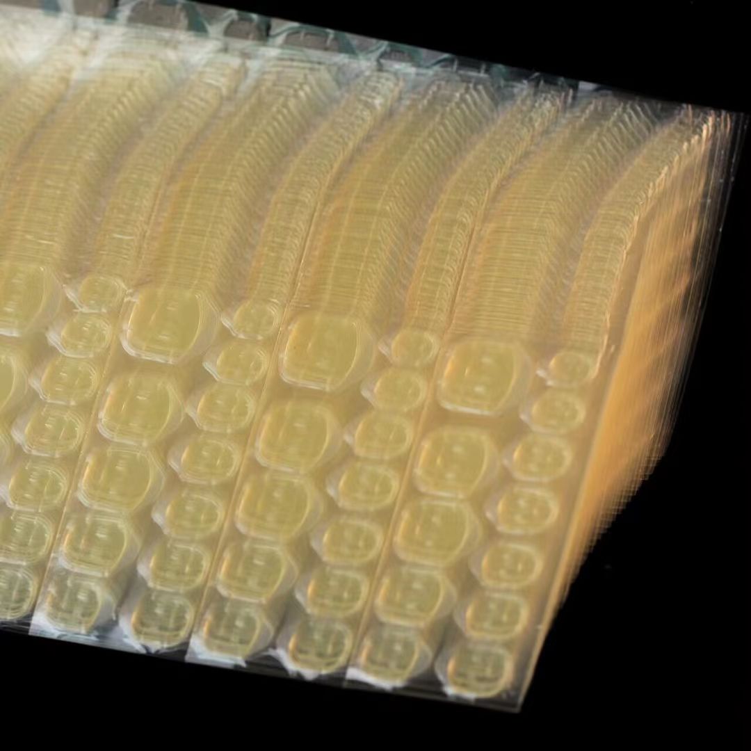 超薄果冻黄胶美甲贴高粘穿戴甲甲片贴5贴120粒