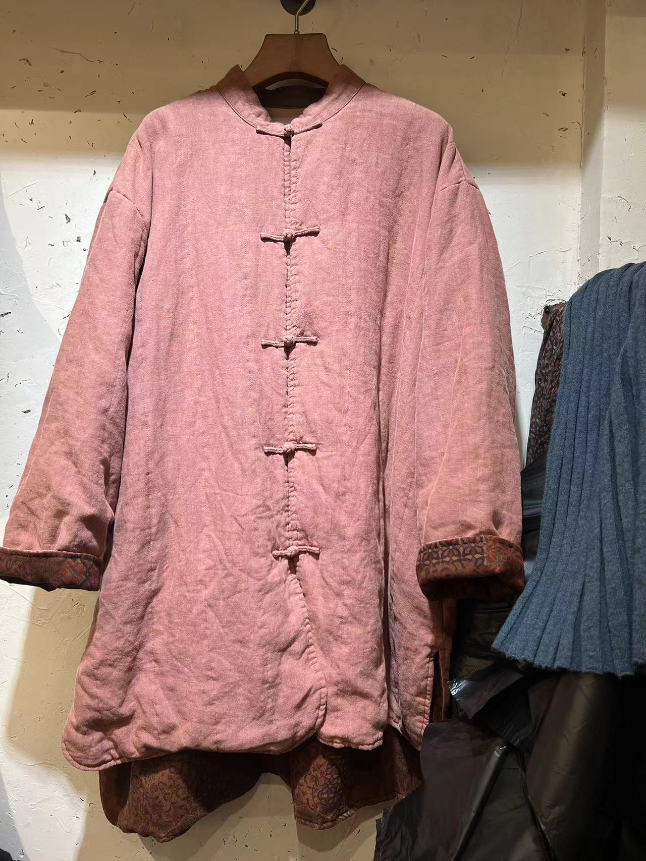 棉叙布衣分享衣路原创设计中式盘扣棉衣