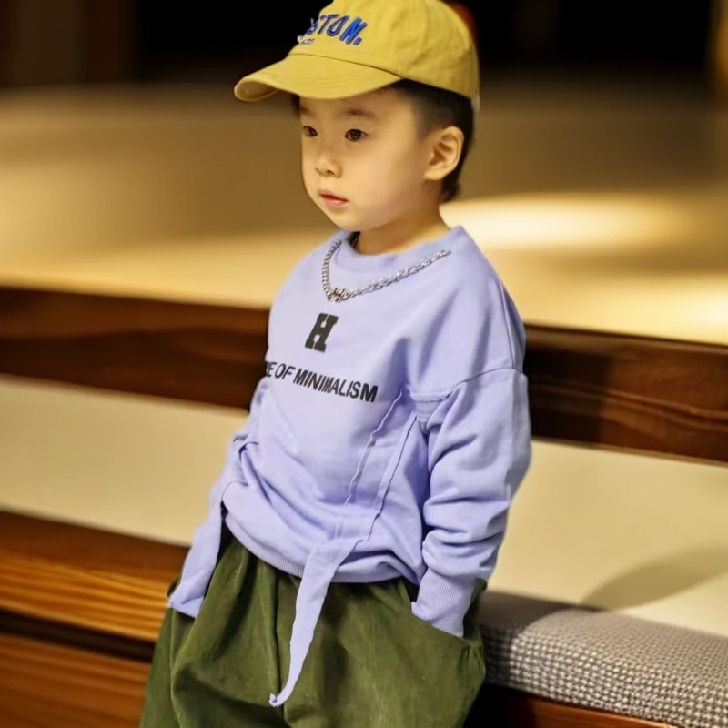儿童牛仔外套男童幼儿小童韩版休闲运动百搭套装