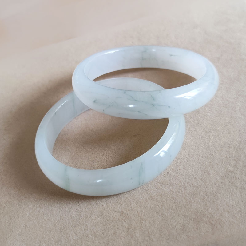 金丝玉天山翠翠少宽镯精致天然石英岩玉未镶嵌品牌发货快左右规格