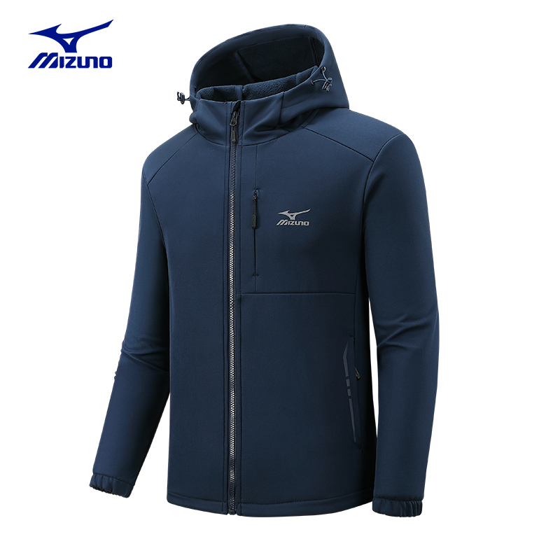 Mizuno/美津浓户外软壳冲锋衣春秋男外套防水防风秋冬爆款新款