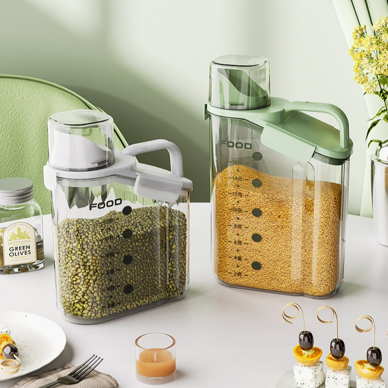 宠物猫咪粮食储存桶密封防潮罐猫冻干存储狗粮零食箱收纳盒子用品