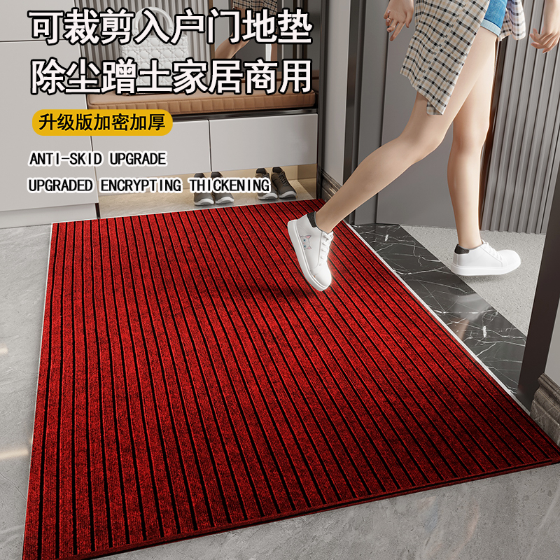 入户门垫进门脚垫地毯防滑垫家用耐脏厨房防油卫生间吸水除尘地垫