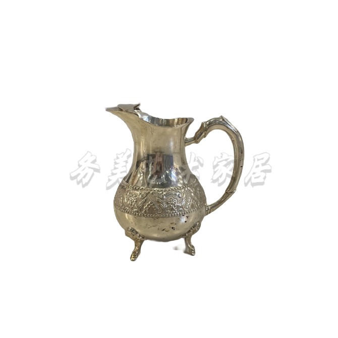 【务美艺术】纯黄铜客厅花瓶茶壶酒壶家居摆件20*13*19cm-06740