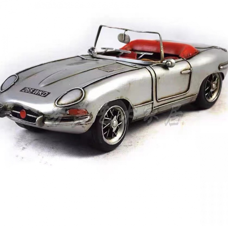 BORCH/博瑞奇05366 JLC2492N-SE-银白色车汽车跑车氛围装饰摆件