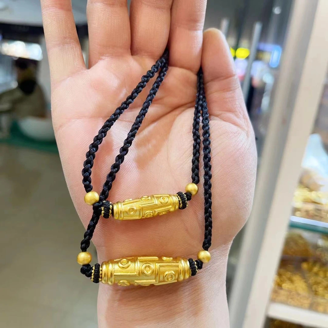 合金项链 新中式国潮风|古法九眼路路通项链