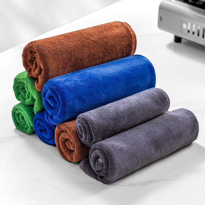 保洁专用毛巾抹布吸水加厚细纤维洗碗布不掉毛家政家务清洁擦玻璃