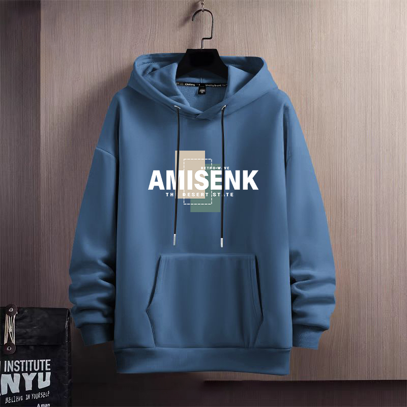 秋季大码重磅连帽卫衣男加厚宽松显瘦oversize不起球外套学生上衣