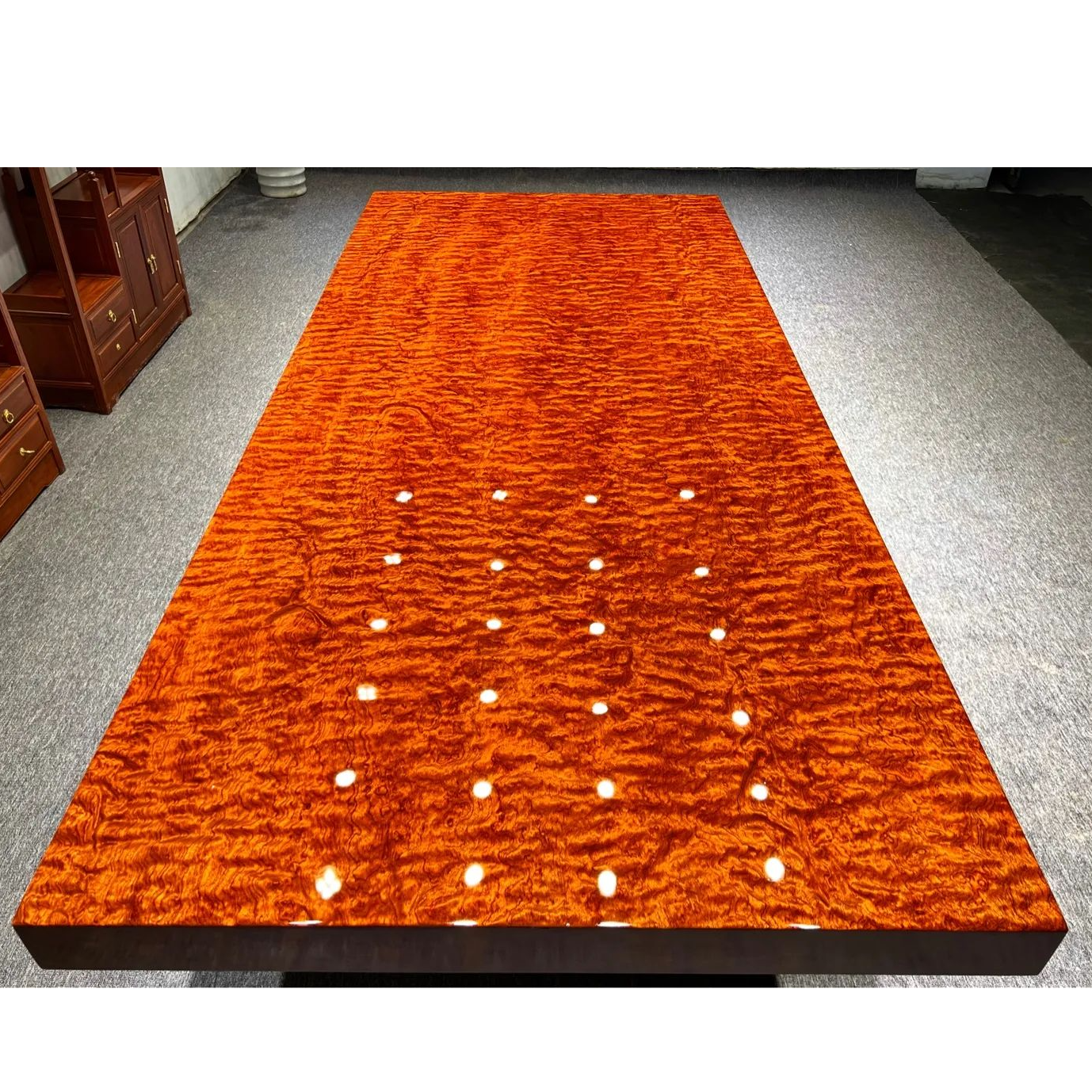 非洲进口实大大板茶桌办公桌