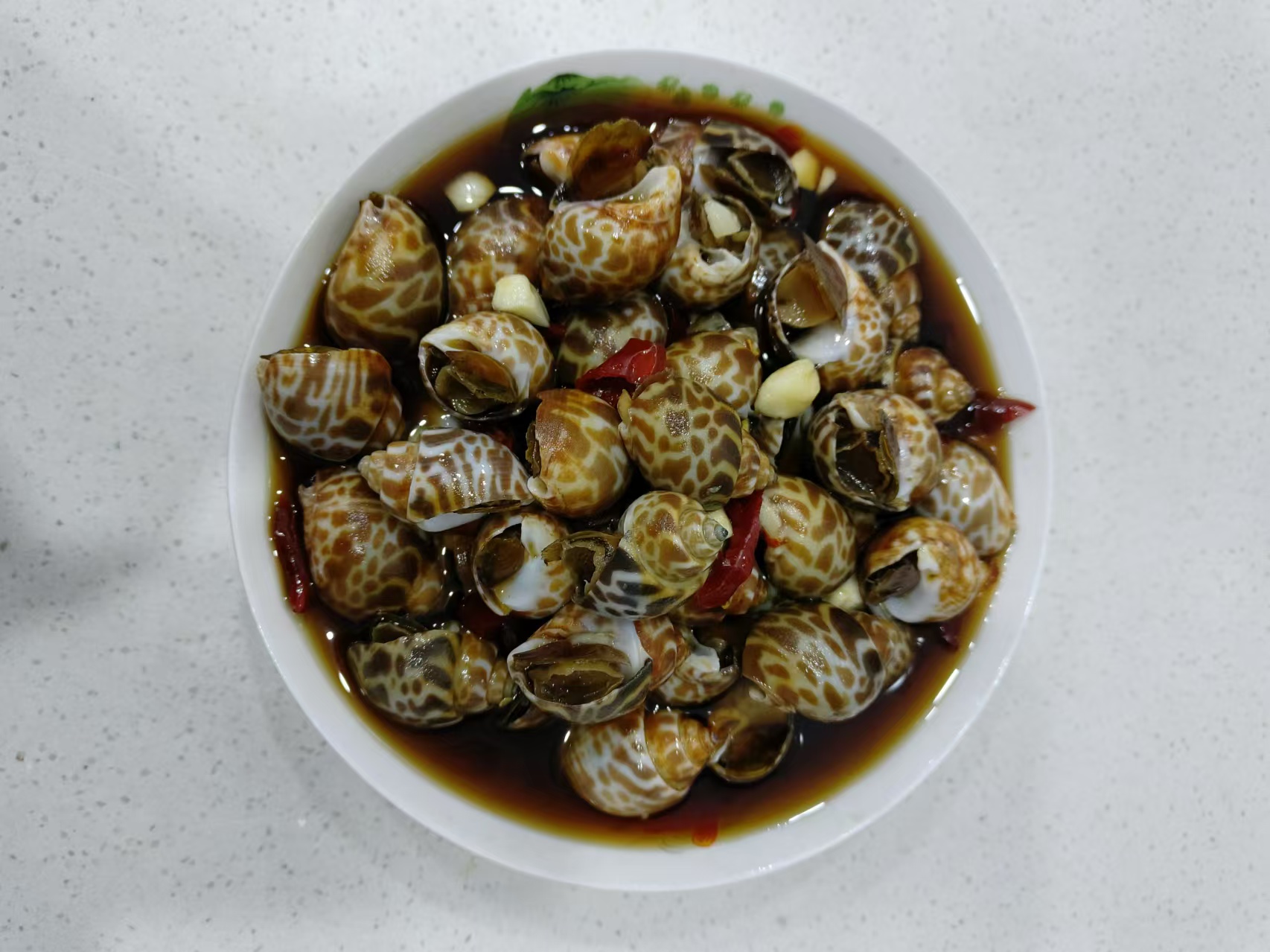 盐城老张海产品花螺(450克/瓶)腌制海鲜冷冻保存