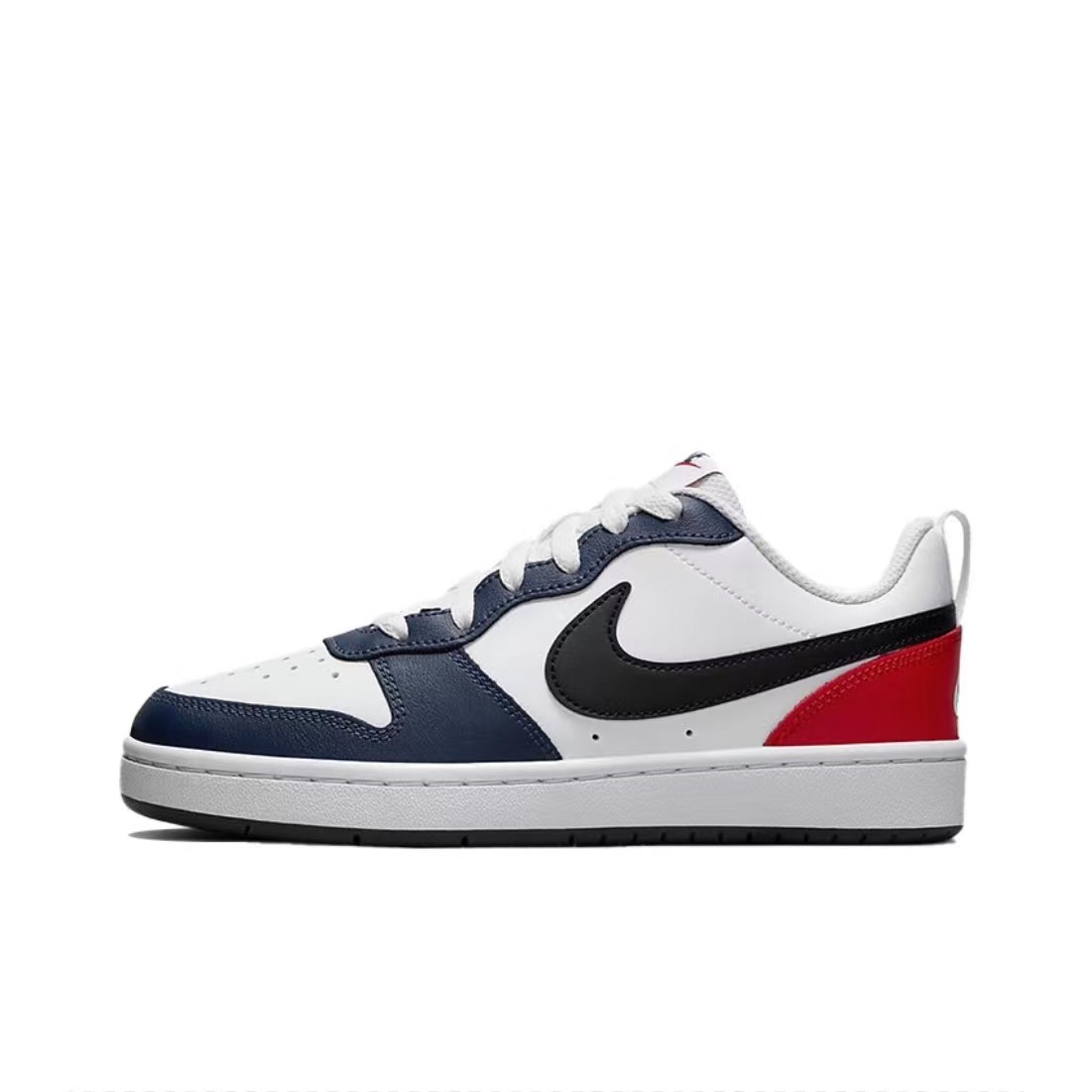 Nike/耐克 Court Borough Low  GS 女子黑曜石低帮板鞋DO7446-101