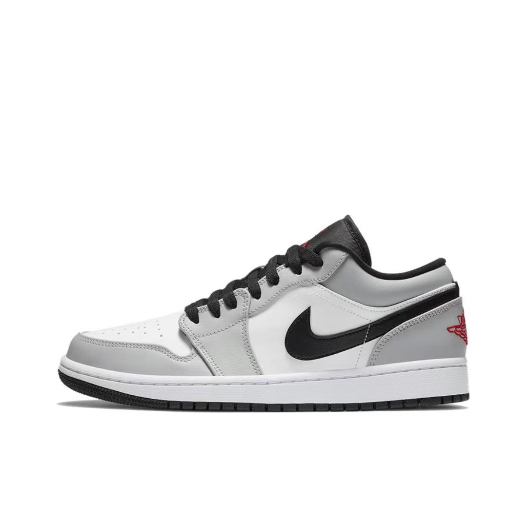 Nike/耐克 Air Jordan 1 Low 男子烟灰减震低帮板鞋  553558-030