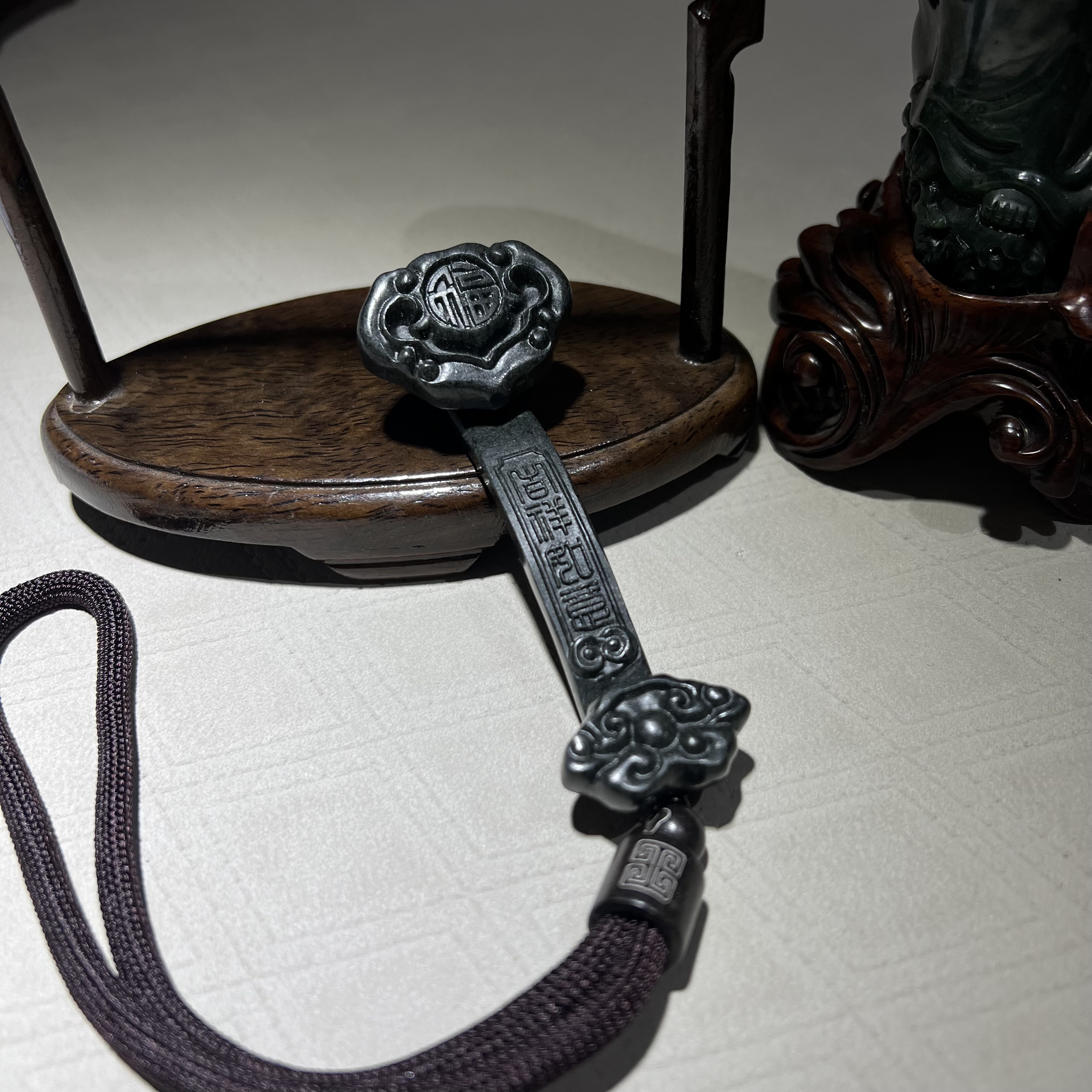 【泰崃天宝】泰山如意手把件挂件