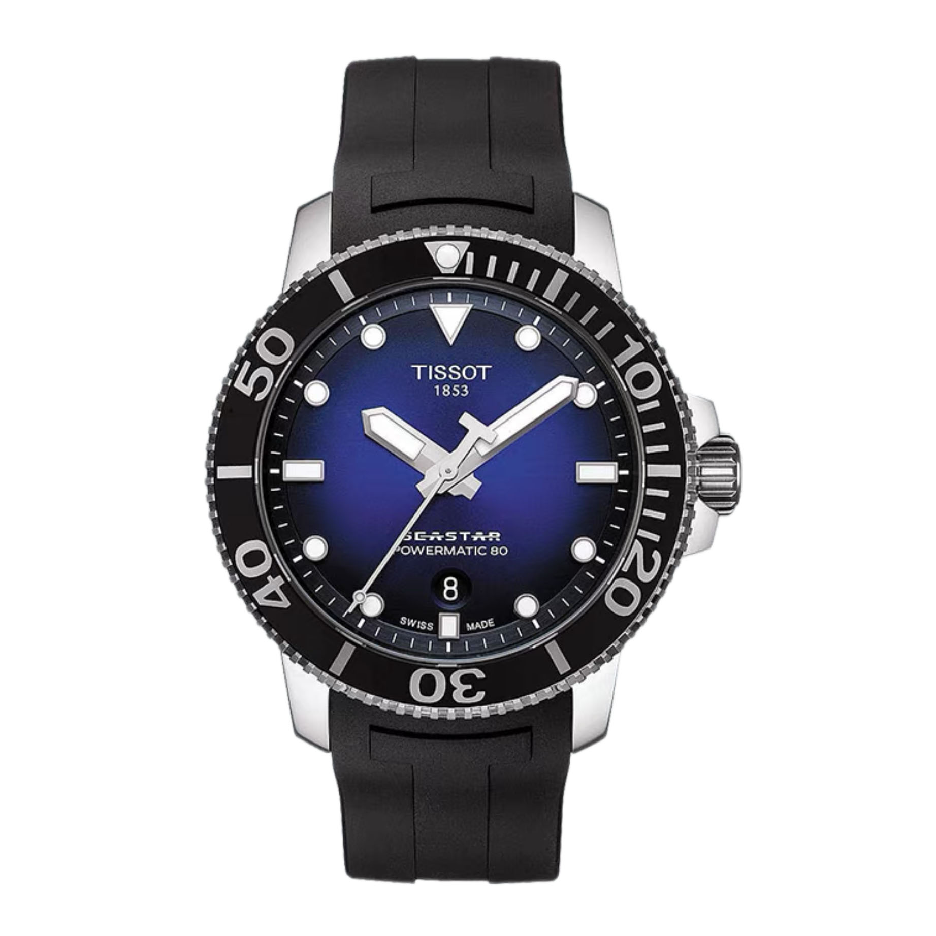 99新 Tissot/天梭  壹/运动系列120407/表径43mm/名表/男士夜光