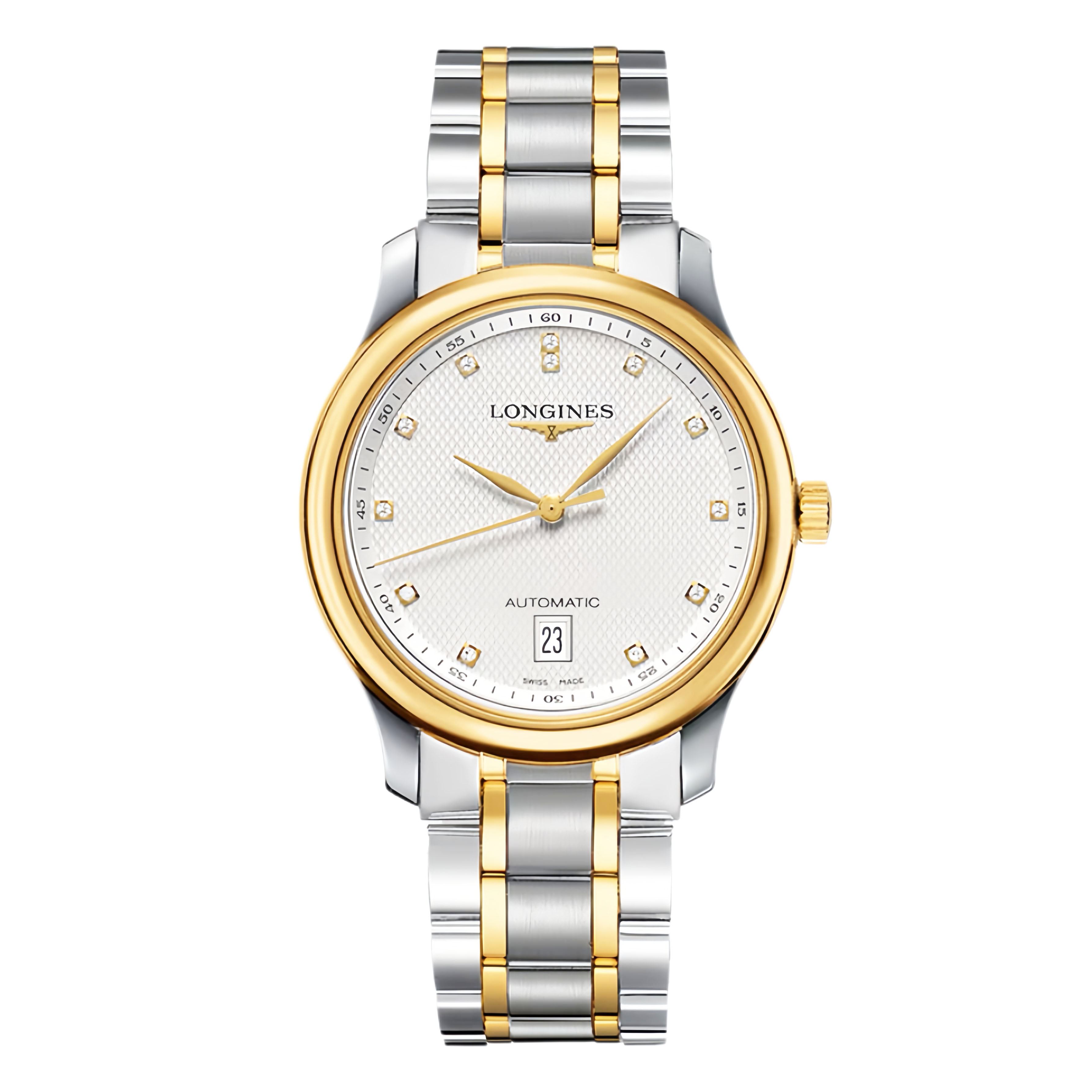 99新 Longines/浪琴 余名匠628钻石金边/表径38.5mm/名表/机械