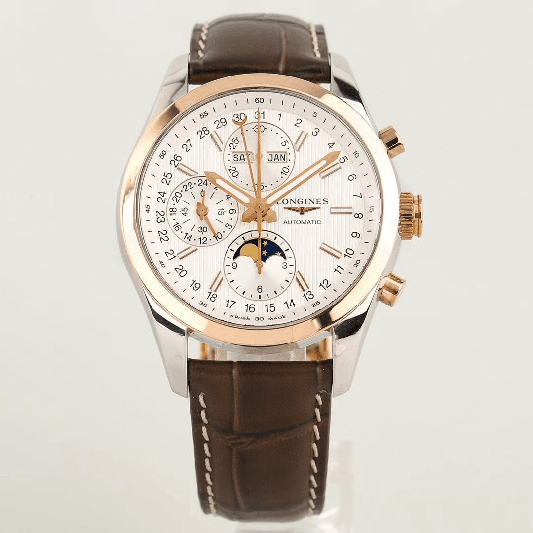 99新 Longines/浪琴 余/康博798/表径42mm/男士/多功能/经典名表