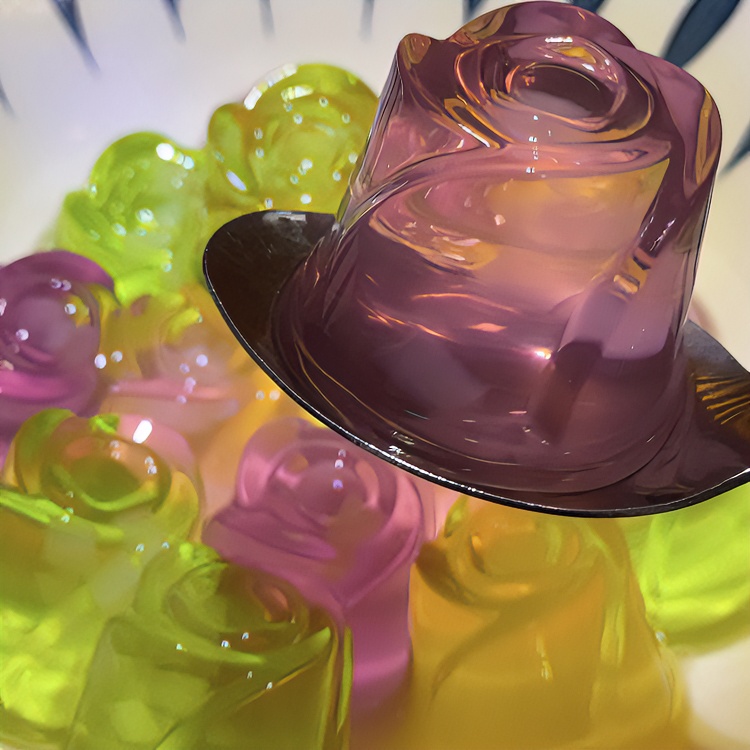 yilian/伊恋 5斤椰果肉布丁果味果冻儿童休闲食品情侣趣年味零食