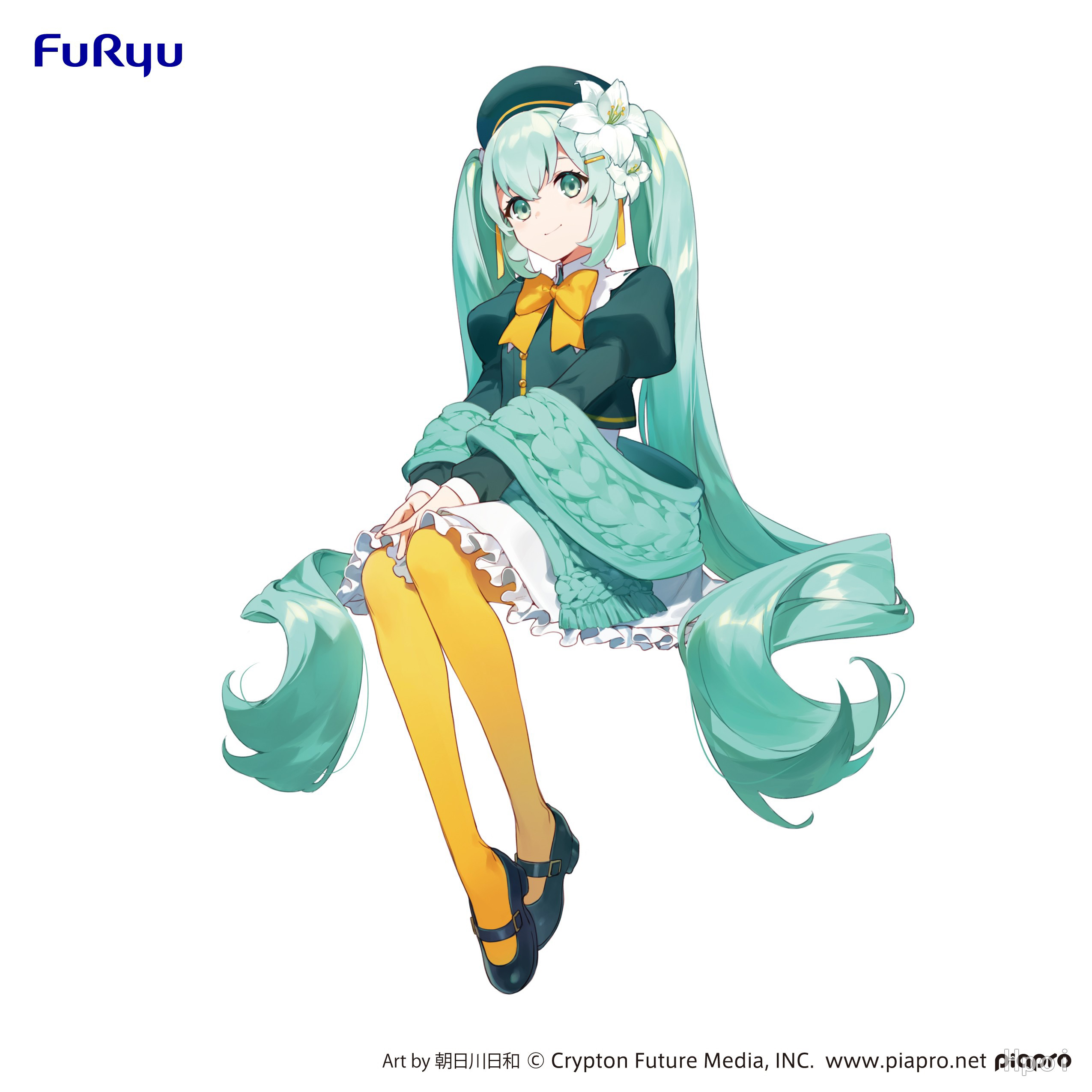 Furyu泡面压 初音未来 百合花仙子儿童节