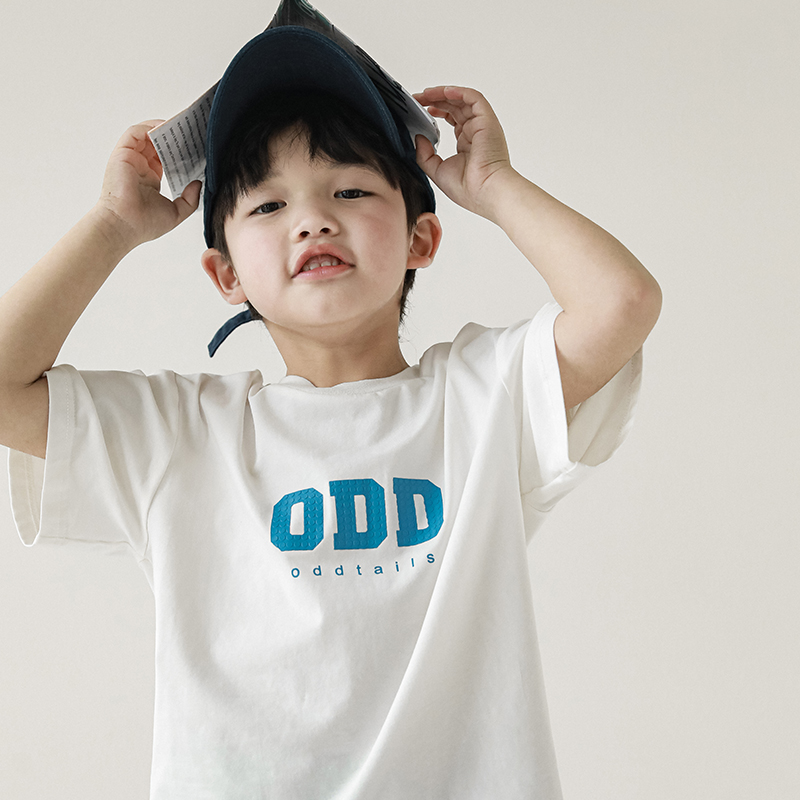 【夏款清】oddtails男童基础百搭短袖T恤中大童QG1648