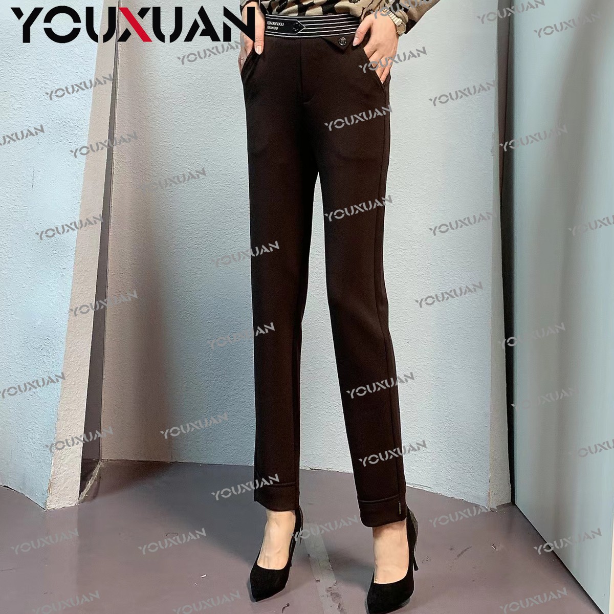 【30年老店品牌裤子】【通勤百搭】休闲裤015