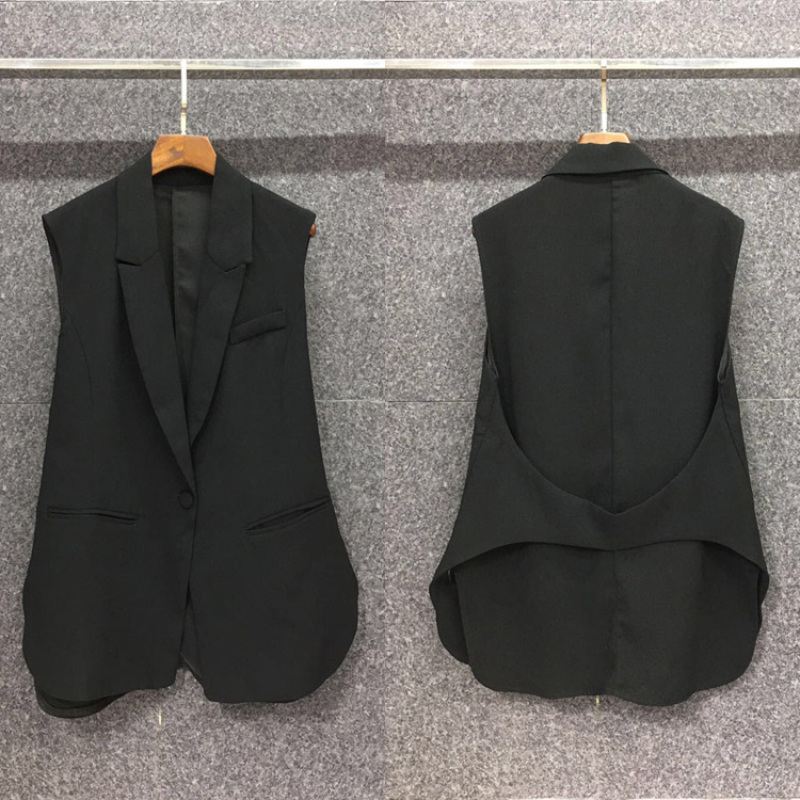 【版型超赞】【精致做工】【欧洲站高定款】女神马夹外套潮0656