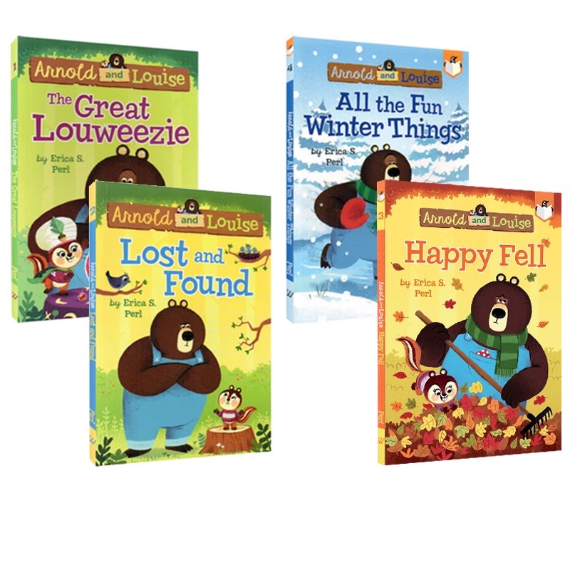 Penguin Workshop Arnold and Louise 4册 友谊主题 全彩桥梁