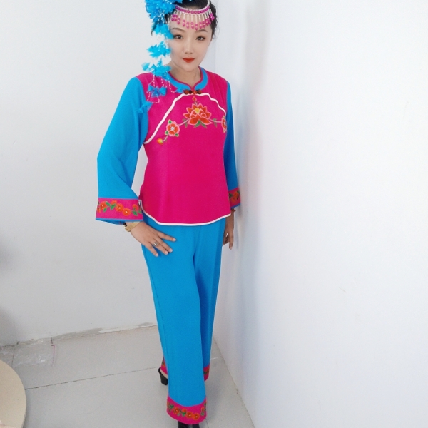 私人订制款，量身定做款，秧歌服，舞蹈服，媒婆服，广场舞舞蹈服