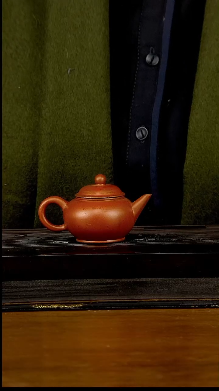 【闪购商品】紫砂茶壶60cc内紫外红水平壶65