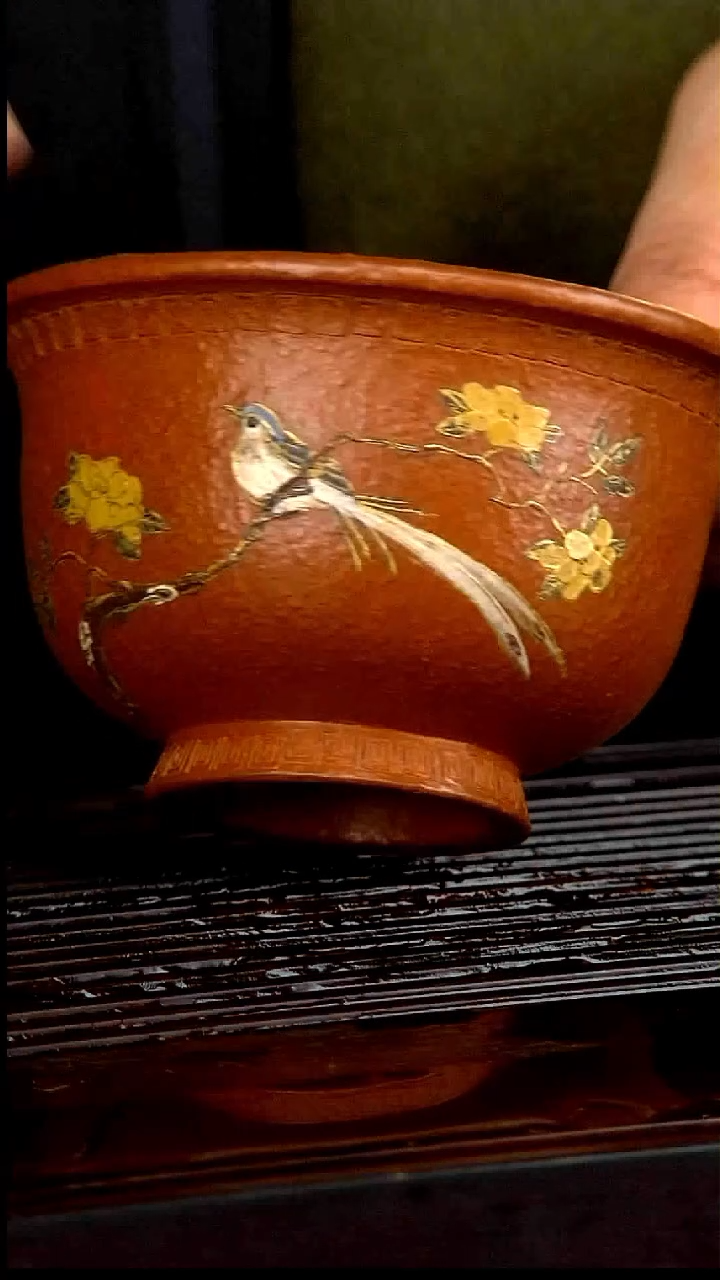 【闪购商品】紫砂茶壶手工朱泥压手杯60