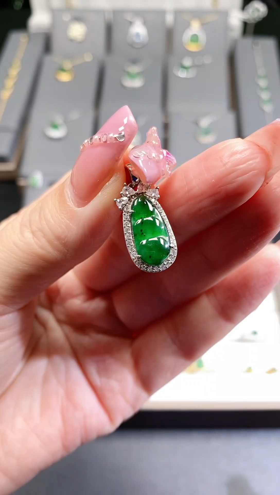 【闪购商品】翡翠/未镶嵌豆子