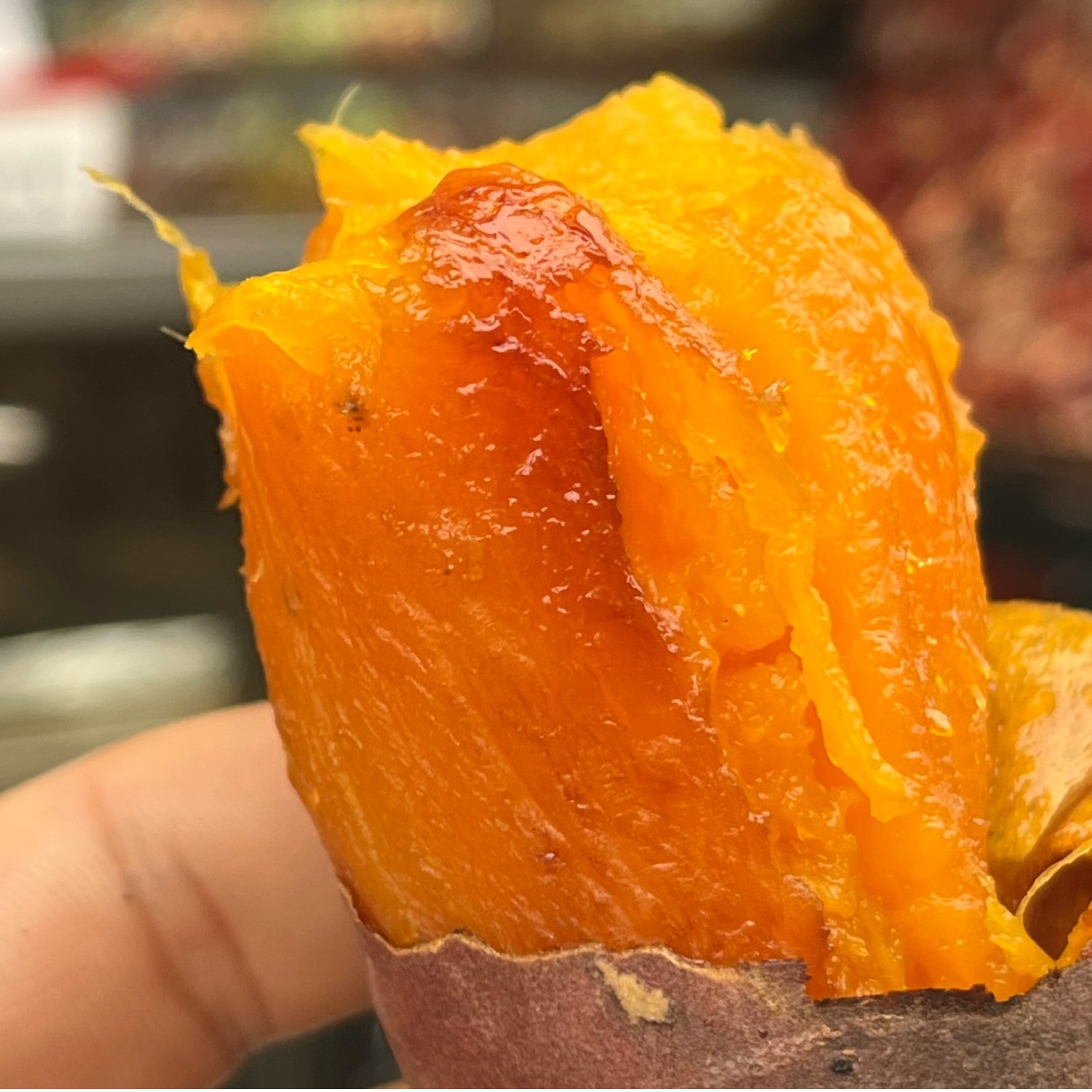 【臻果味抖音外卖】软糯香甜榴莲蜜薯配送到家一斤（帮烤好约500克±100克）