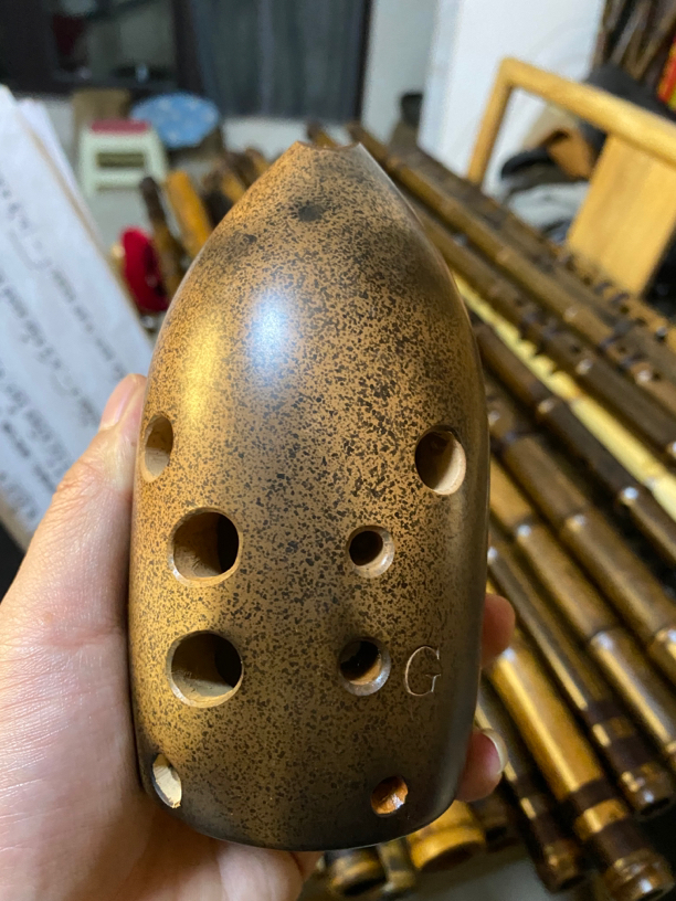冯氏陶埙G调熏烧珍品