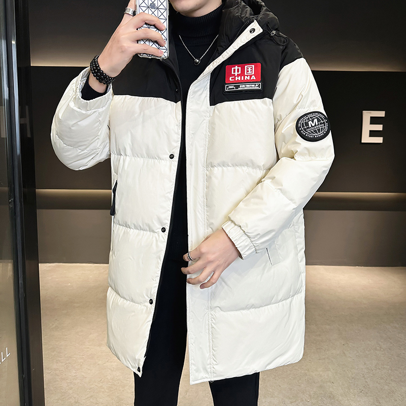 波司登新款羽绒服冬季青年男士中长款加厚工装防风极寒保暖外套潮