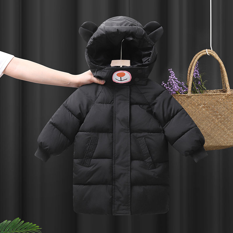 童装潮款Y童森童马秋冬儿童羽绒服中长款韩版男女中小童加厚洋气