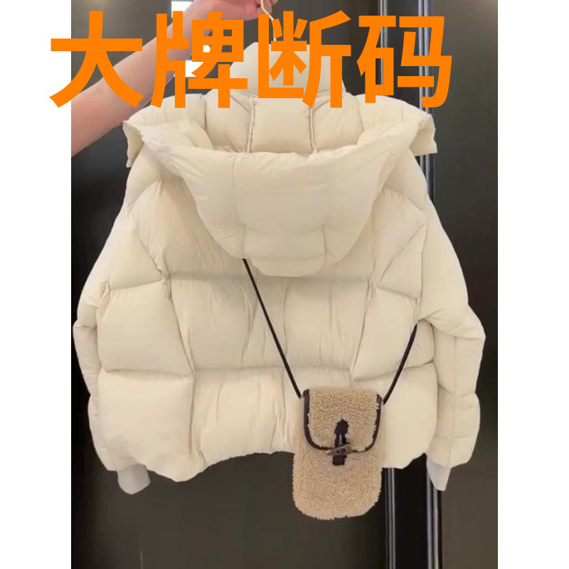 鸭鸭冬季羽绒服女2023新款上档次年轻漂亮面包服高级感超好看短款