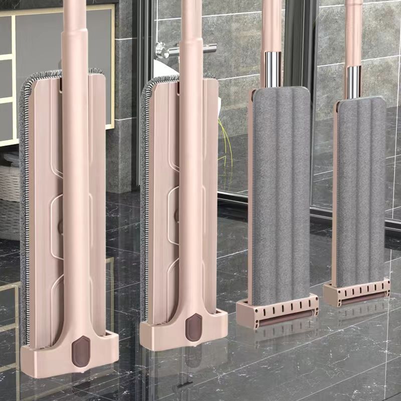 新款免手洗便捷拖把家用平拖拖地神器平板拖布干湿两用吸水一拖净