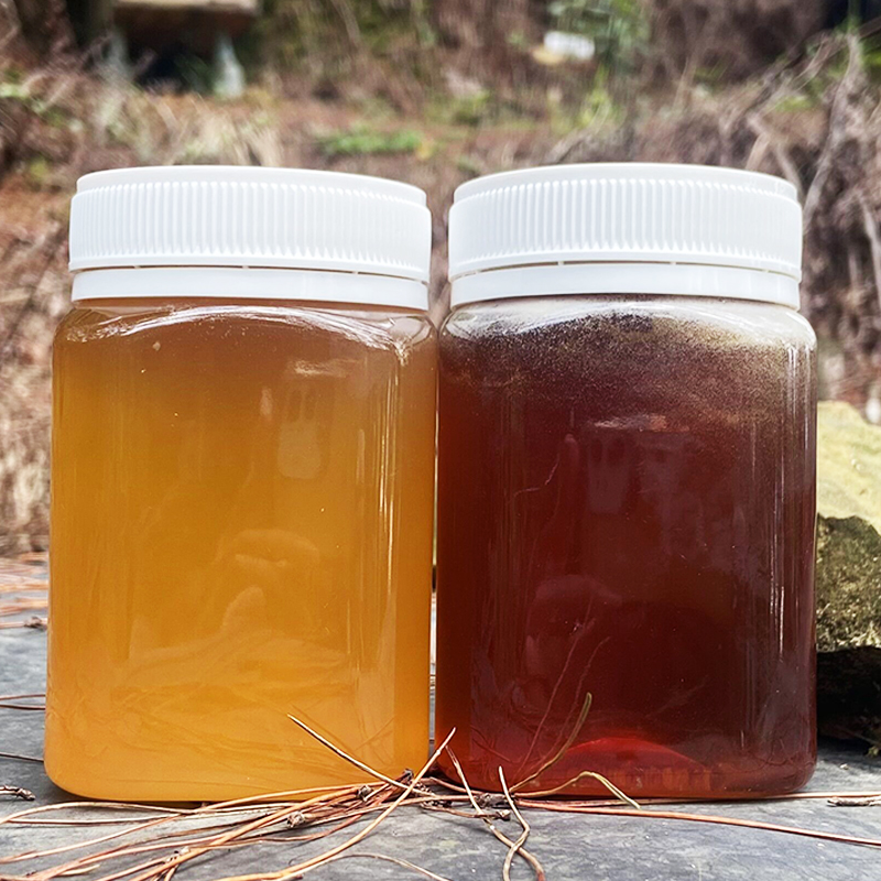 【中蜂原蜜 】荔枝蜜龙眼蜜2斤广西土蜂成熟原蜜花香浓郁纯香蜂场发