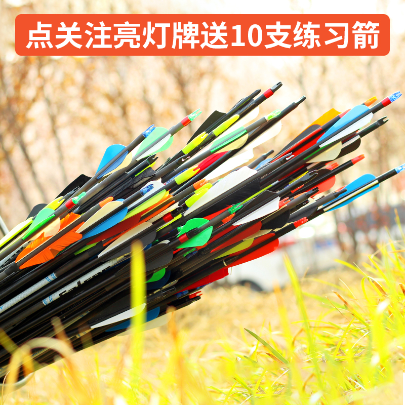 送10支练习箭
