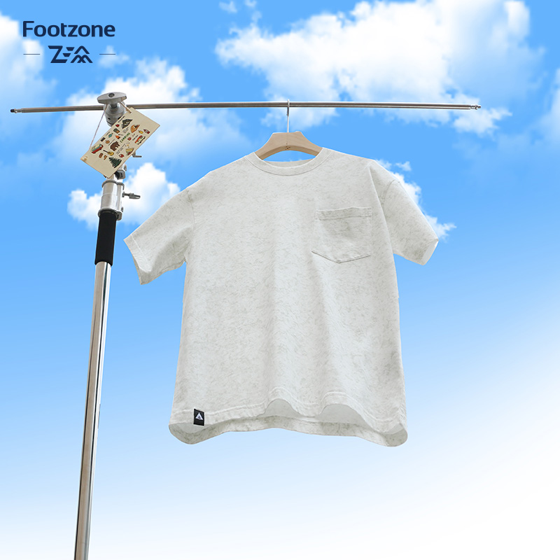 扎染印花纯棉舒适透气T恤男上衣短袖圆领休闲衫男士FCD21A51550