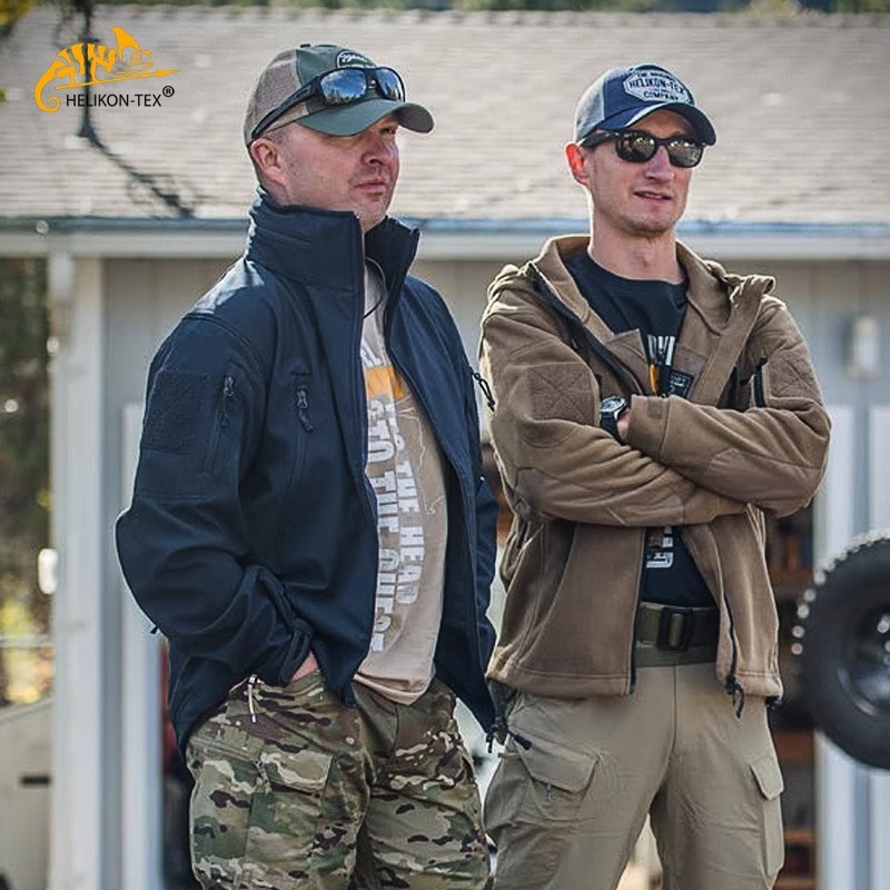 赫利肯helikon骑兵夹克户外徒步防风外套男TAD款中长款战术冲锋衣