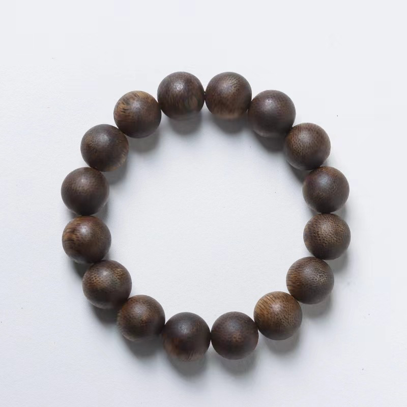 【珍】Z015海南沉香1.4圆珠单圈