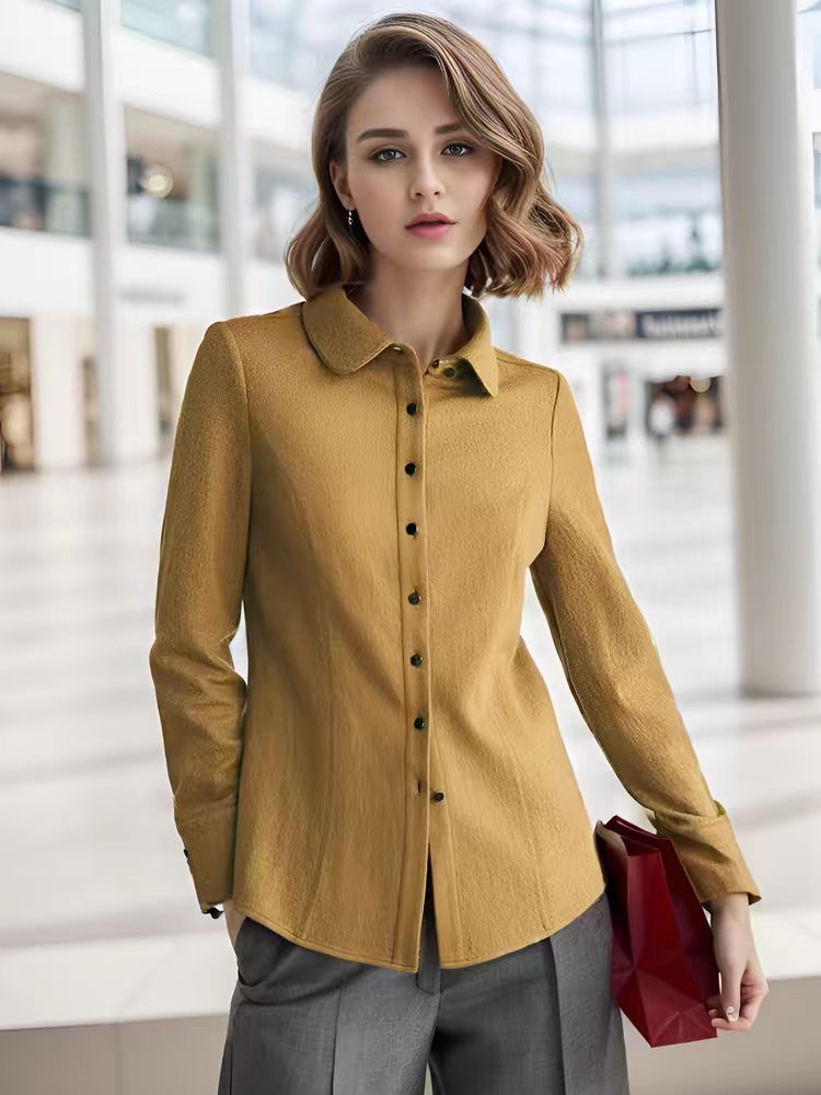 裁剪纸样24507女八片衬衫纸样