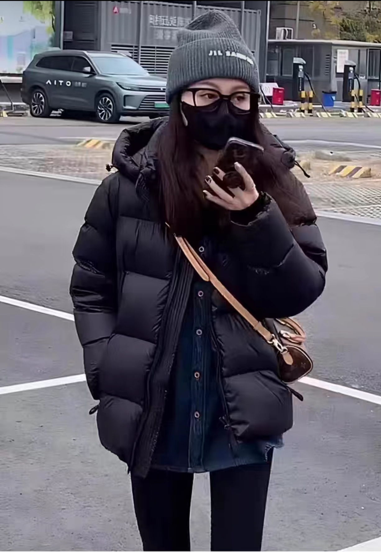 裁剪纸样23781女棉服纸样