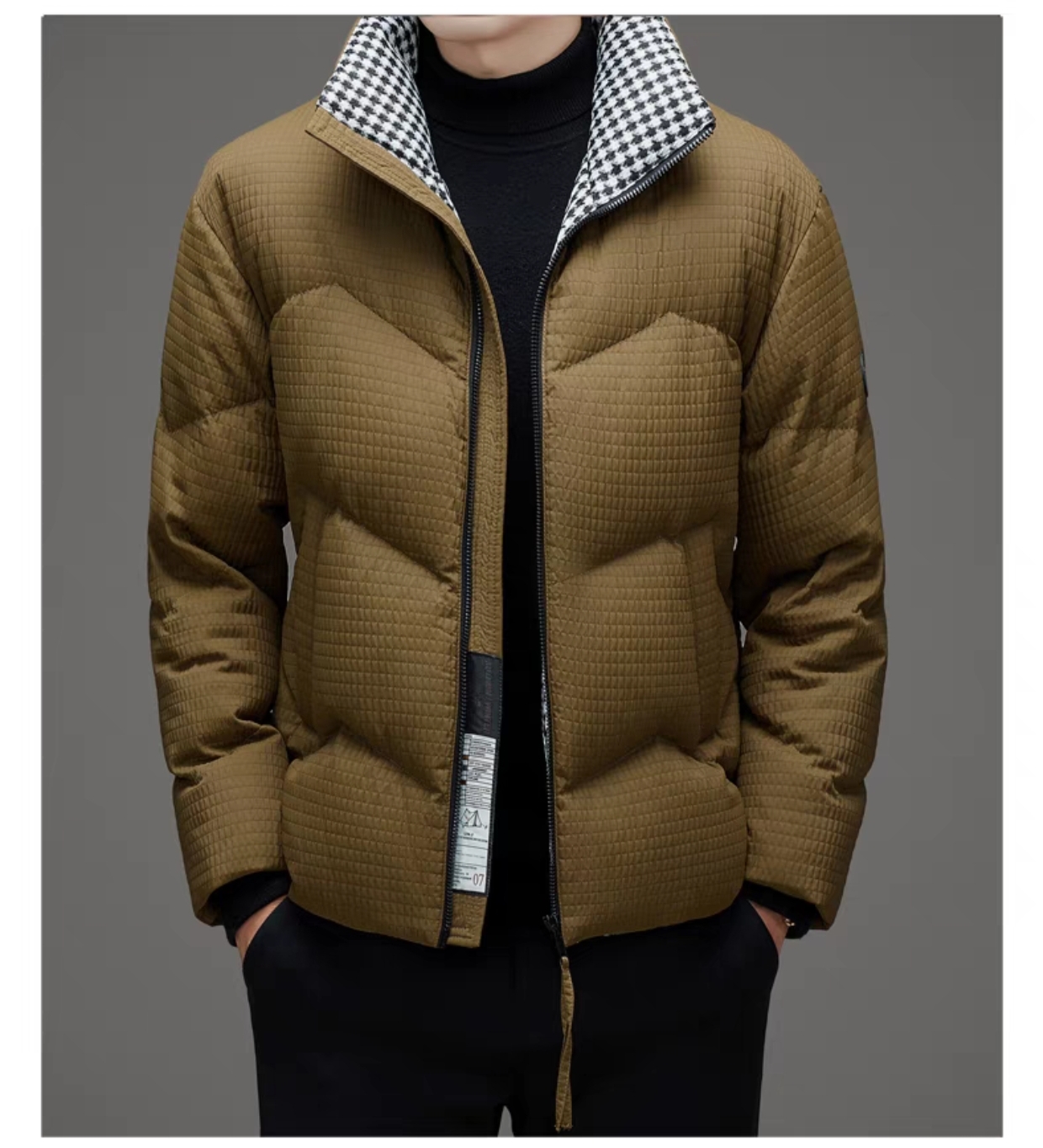 裁剪纸样24803男士棉服纸样