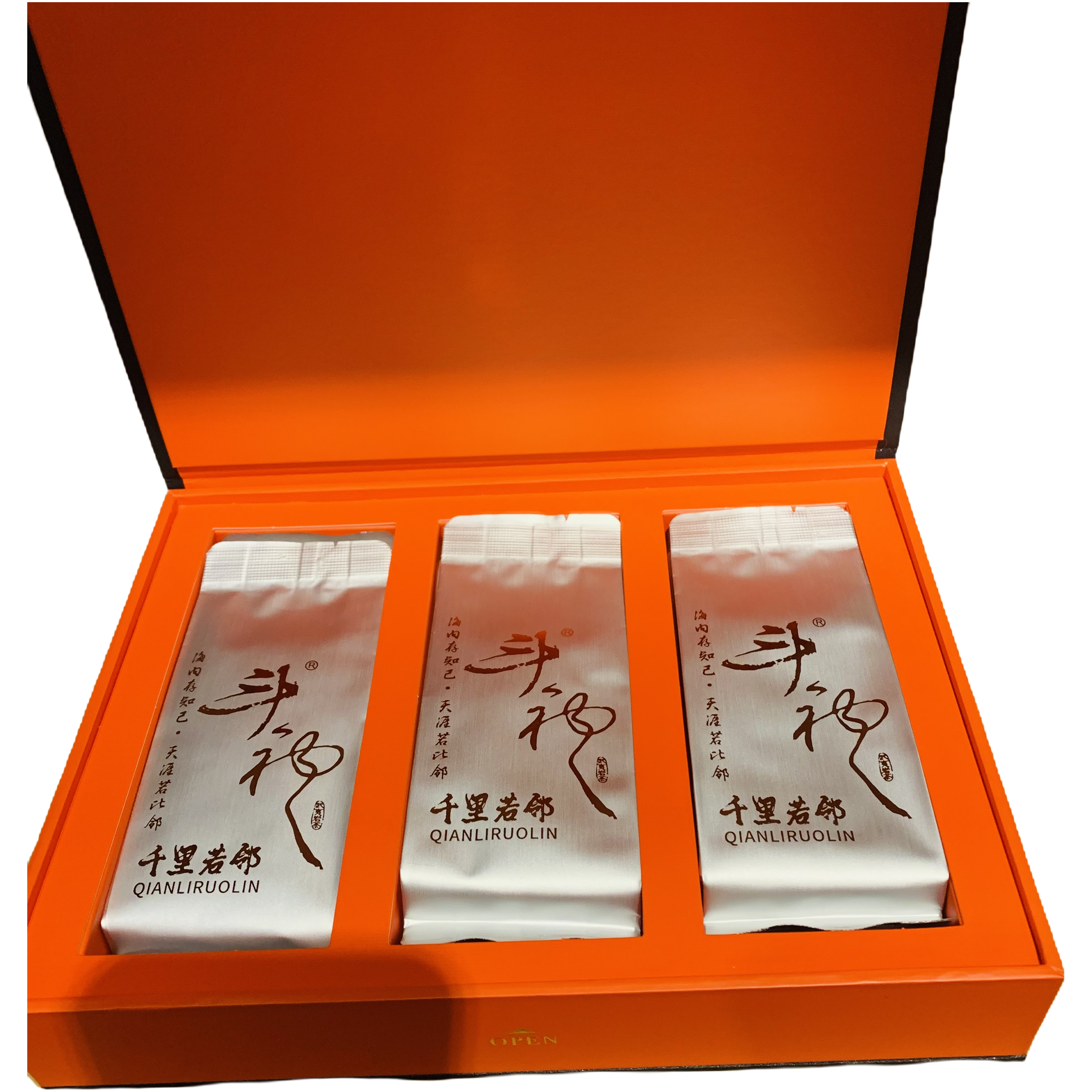 斗袍茶业～ 千里若邻～大红袍～礼盒装～ 武夷岩茶  半发酵乌龙茶