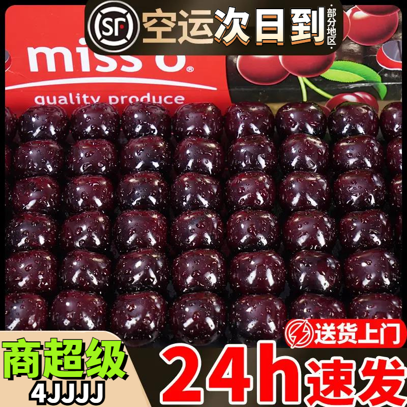 【小扬甄选】智利进口车厘子水果新鲜1/5斤大樱桃4jjj应季孕妇礼盒