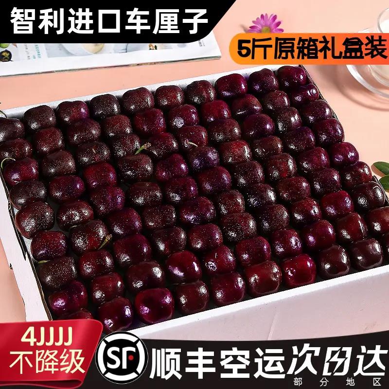 【小扬甄选】现货智利进口车厘子5斤3斤现摘樱桃新鲜水果大樱桃当